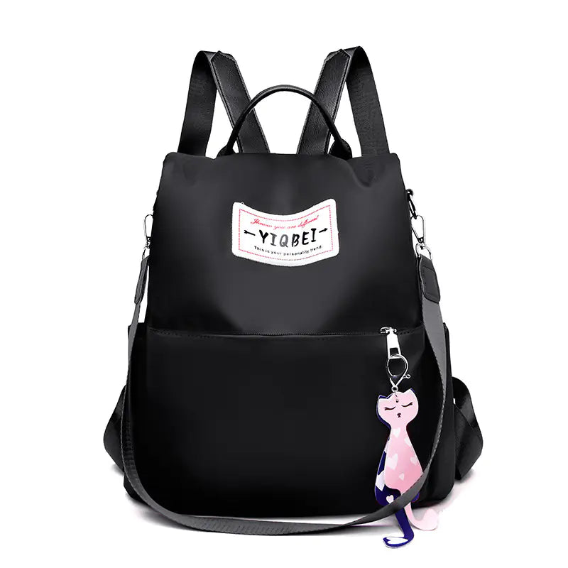 Preppy Style Women's Oxford Anti-Theft Backpack