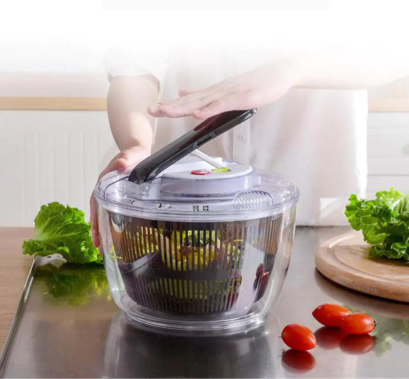 Home Salad Spinner and Vegetable Dryer for Kitchen