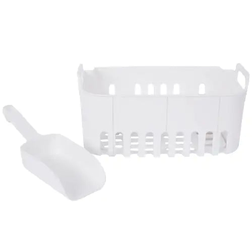 Countertop Ice Machine QuickProduce, 9 Cubes in 6 Minutes, with Cleaning Feature, Basket & Scoop Included