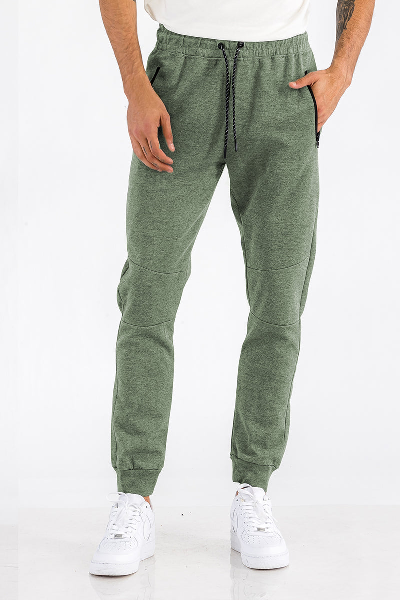 HEATHERED COTTON SWEATS J111