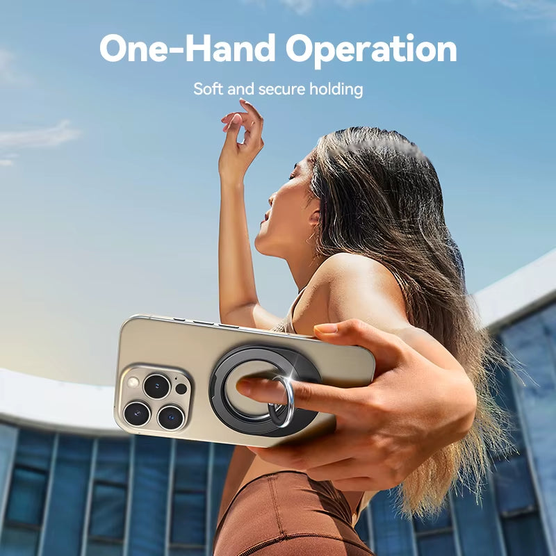 Joyroom Ring Phone Holder for Magsafe for Iphone Kickstand Ring Magnetic Phone Grip Holder Stand for Iphone 16 15 14 13 Pro Max