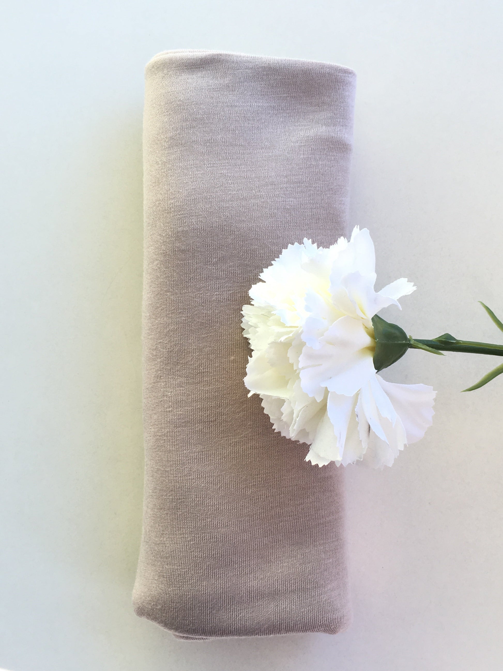 Light Beige Baumwoll Hijab-1